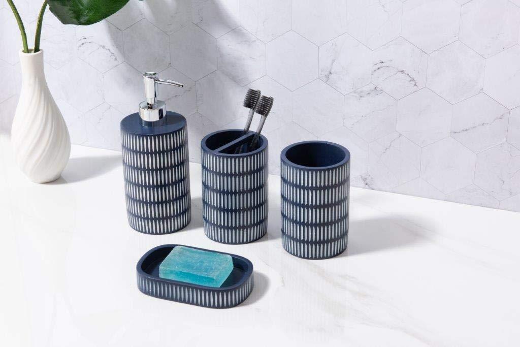 Bungalow Rose Tethys Bathroom Accessory Set (Set of 4)