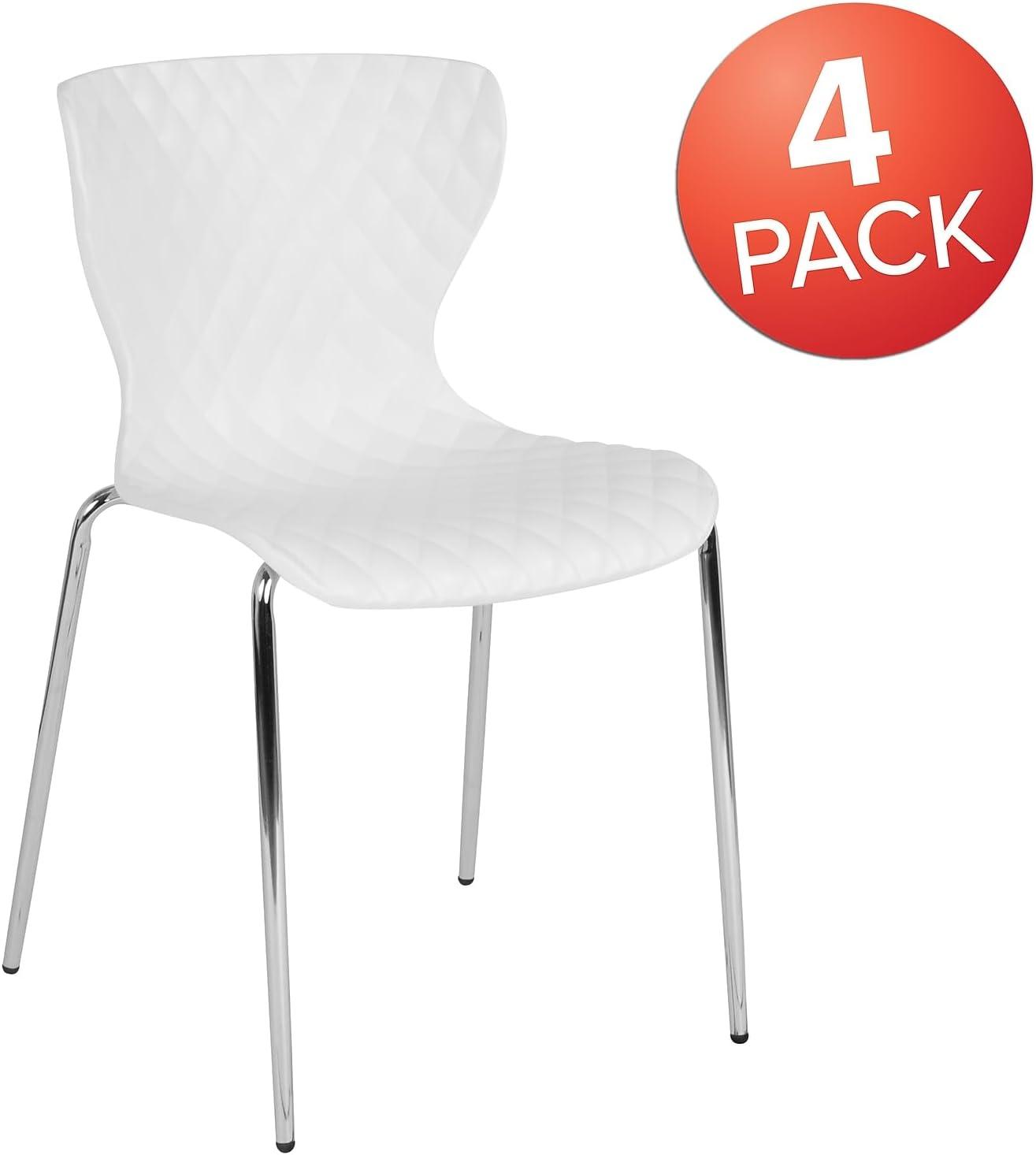 Lowell Contemporary Design Plastic Stack Chair