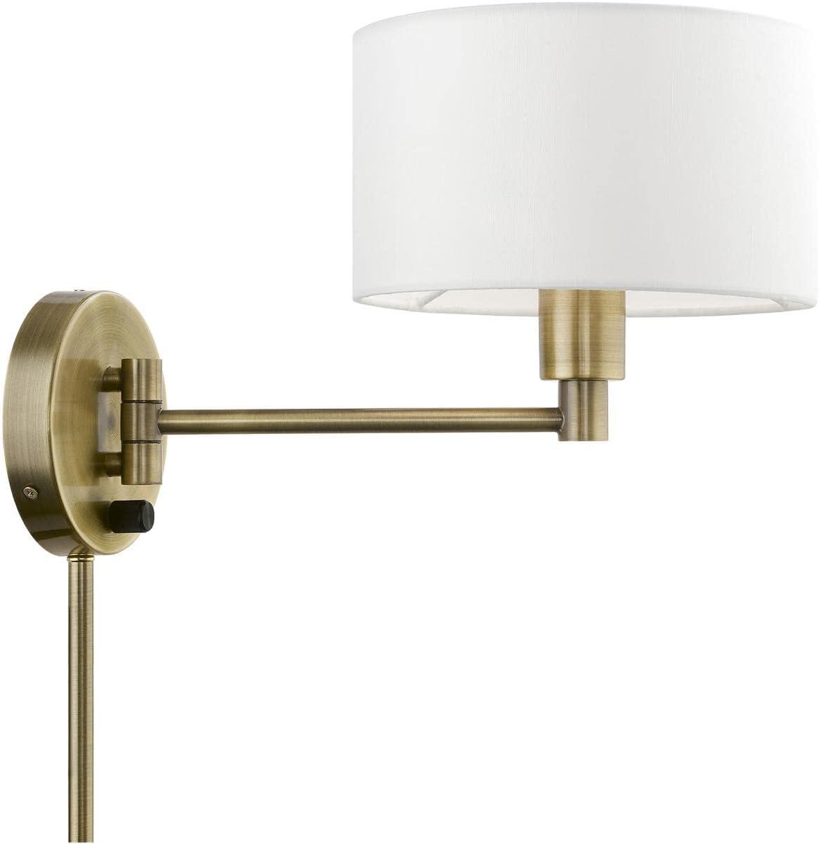 Livex Lighting 1 - Light Wall Light in  Antique Brass