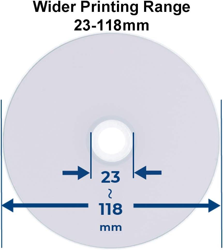 50 Pack Ritek Pro (Professional Grade) CD-R 52X 700MB Watershield Water Resistant Glossy White Inkjet Hub Printable Blank Recordable Disc,Light green,R80JS52-RTPWGN50CB