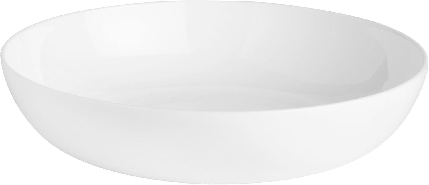 Fitz and Floyd Neveah White Pasta Dinner Bowl Set