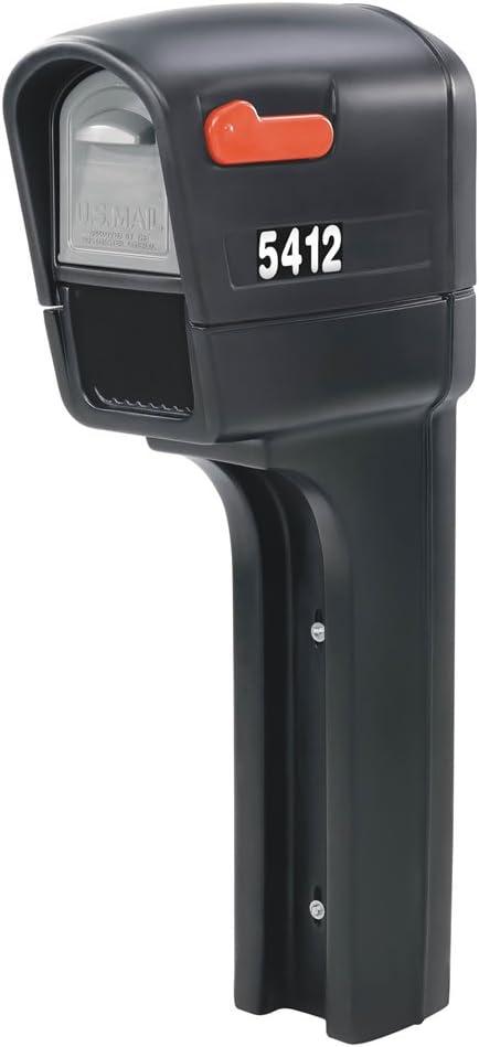 Step2 MailMaster Plus Plastic Mailbox with Black Finish