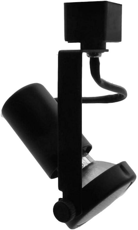 Black Adjustable Track Light Gimbal Ring Head