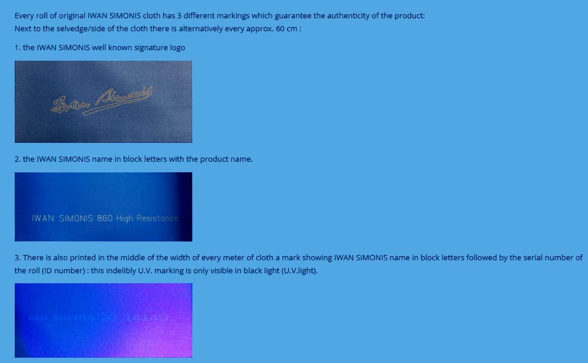 7' Simonis 860 Pool Billiard Table Cloth - Tournament Blue - AUTHORIZED DEALER