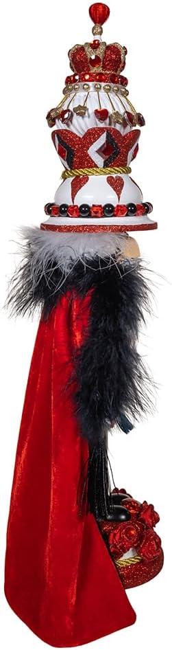 Kurt Adler 18.8-Inch Hollywood Nutcrackers King of Hearts with Cape Nutcracker