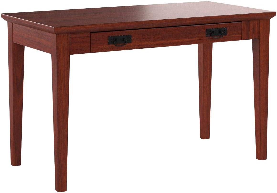 Leick Furniture Boulder Creek Mission Wood Laptop-Writing Desk in Cherry