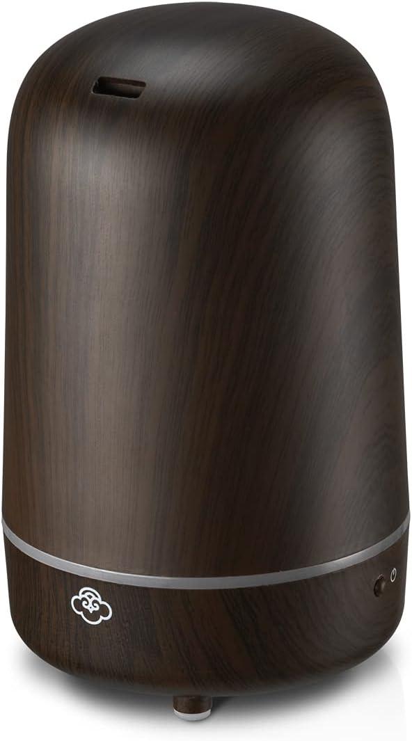 Lighthouse Dark Wood Ultrasonic Aromatherapy Diffuser