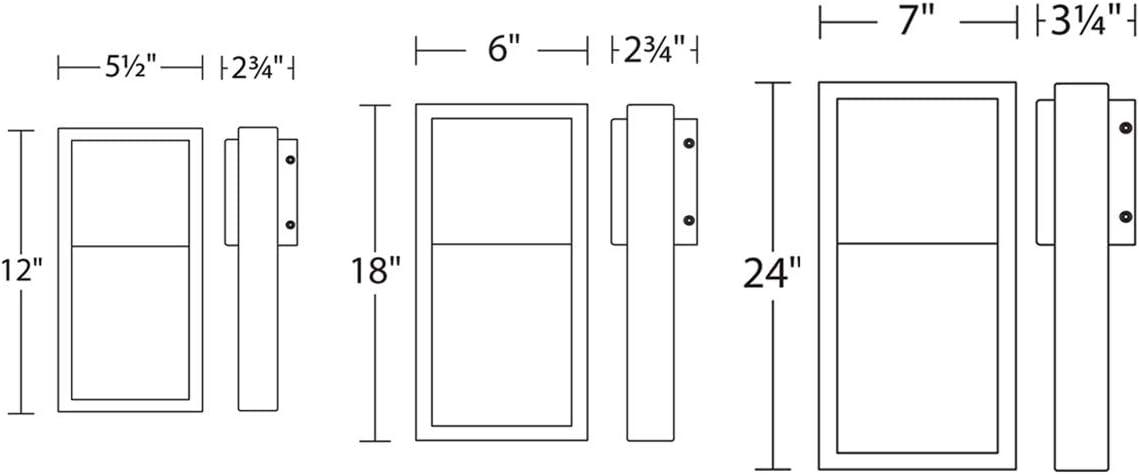 Archetype Aluminum LED Wall Light