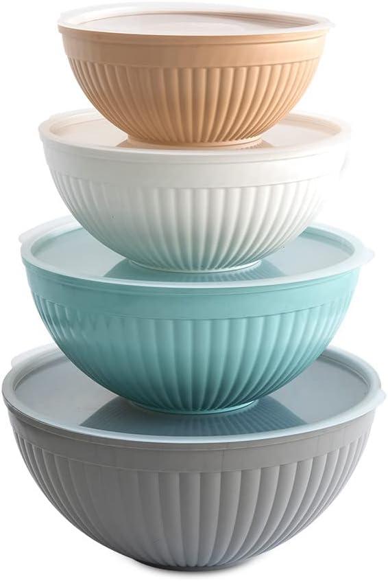 Nordic Ware 8 Piece Covered Bowl Set