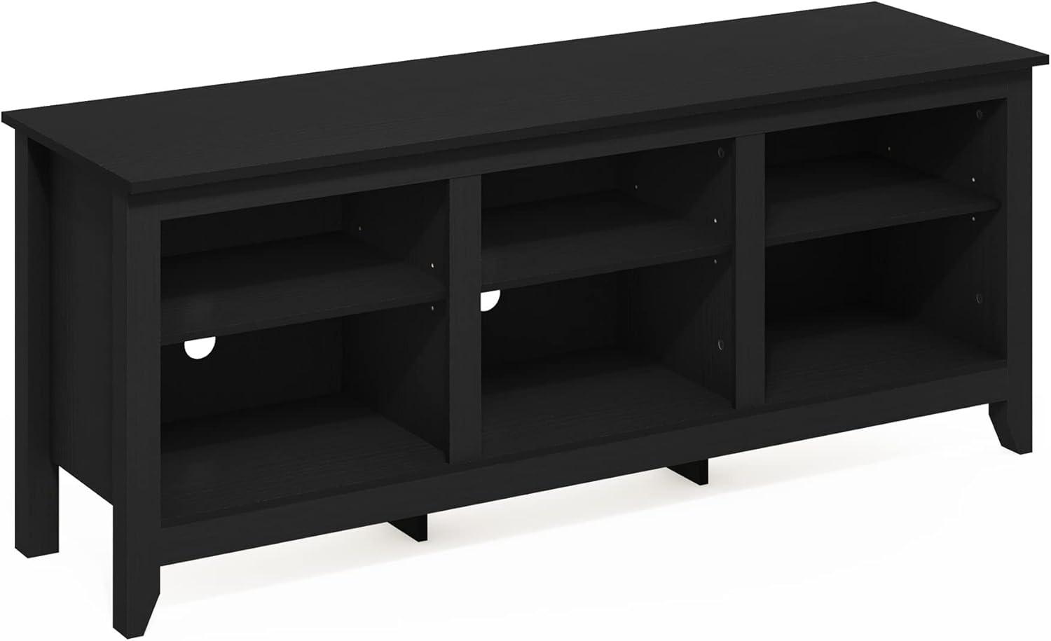 Furinno Jensen TV Entertainment Center for TV up to 65 Inch, Americano