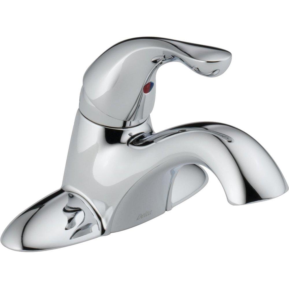 Delta 500-DST Classic Centerset Bathroom Faucet with DIAMOND™ Seal Technology