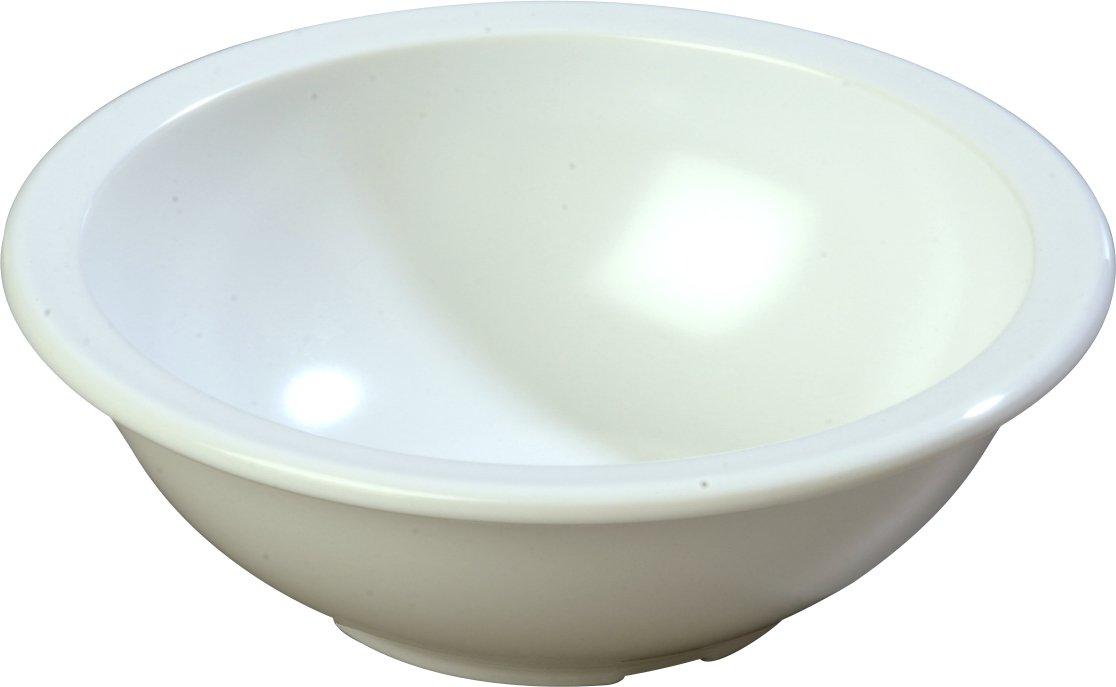 White 16-Ounce Melamine Soup and Chowder Bowl