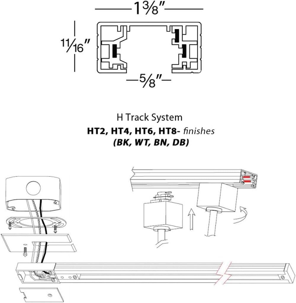 120V Single Circuit Track Section