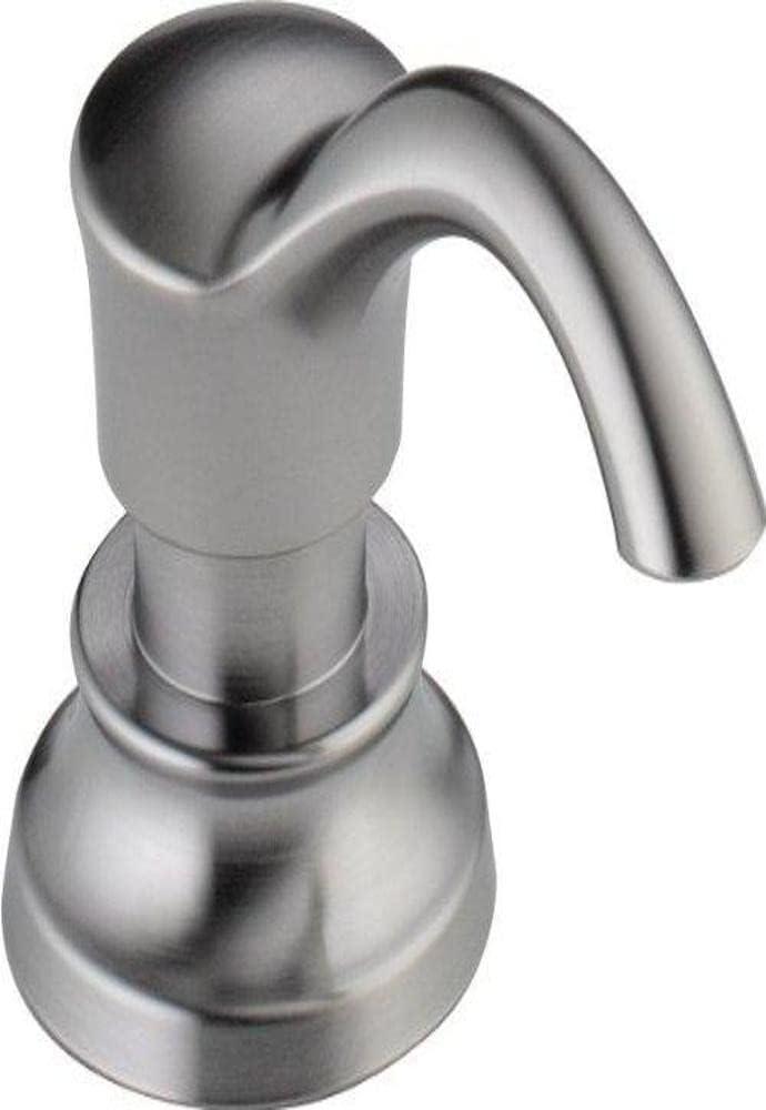 Cassidy Brushed Stainless Steel Deck Mount Soap Dispenser