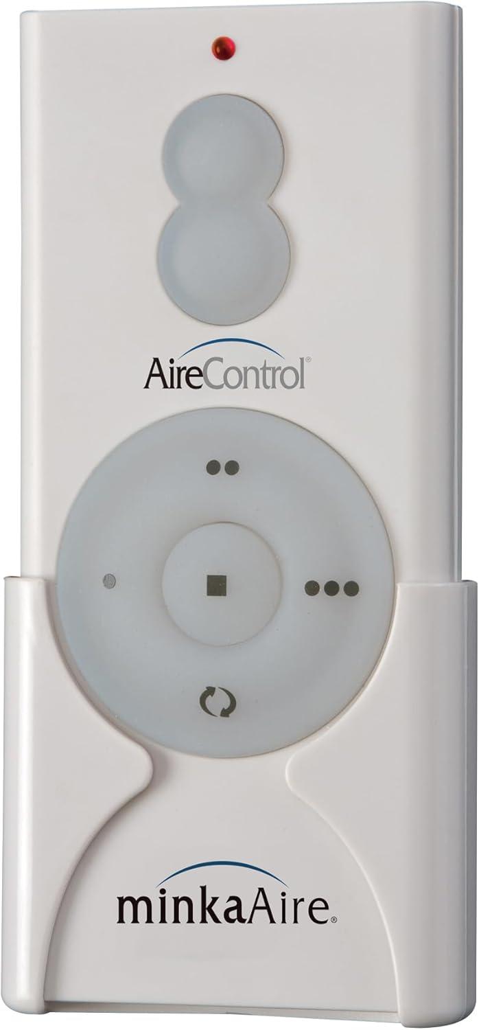 Transitional White Ceiling Fan Remote Control System