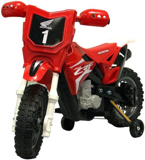 Best Ride On Cars Honda CRF250R Toddler Kids Electric 6V Toy Dirt Bike, Red