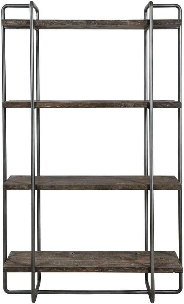 Geffrey Wide Etagere Bookcase