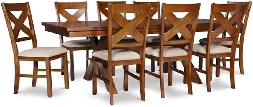 Kraven 9-Piece Wood Dining Set