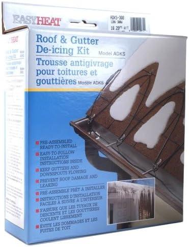 EasyHeat 30 ft Black Roof and Gutter De-Icing Cable Kit