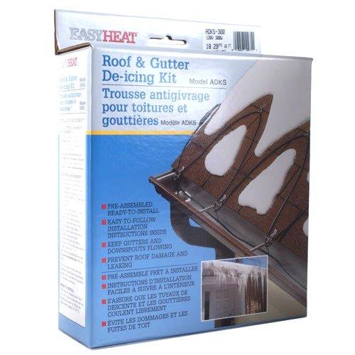 EasyHeat 30 ft Black Roof and Gutter De-Icing Cable Kit