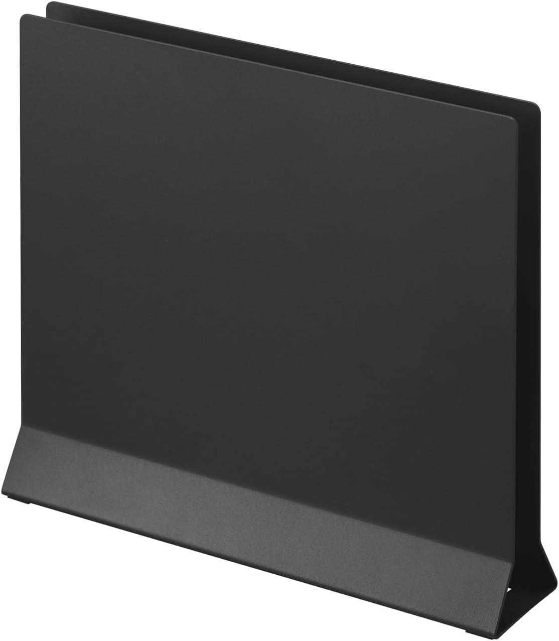 Slim Black Steel Placemat and Tray Stand for Kids