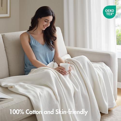 100% Certified Egyptian Cotton Blanket