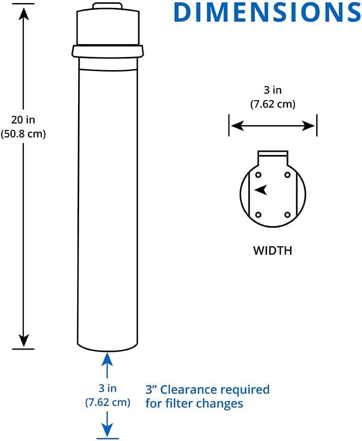 Aquasana Under Sink Water Filter System - Claryum Direct Connect - AQ-MF-1