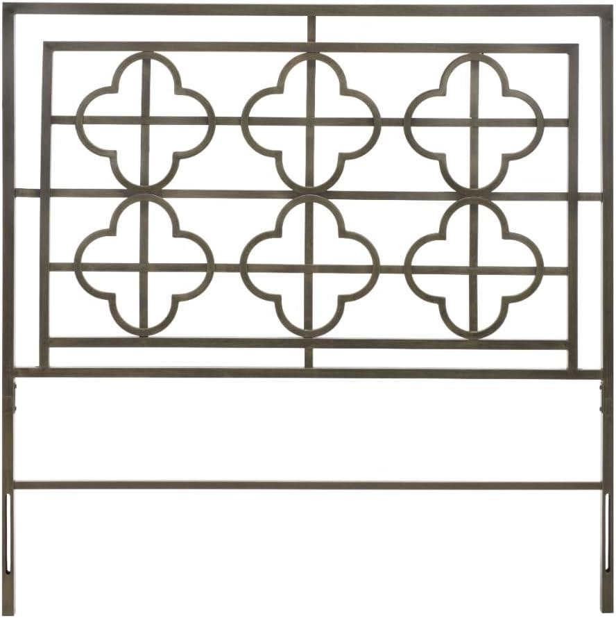 SAFAVIEH Home Collection Lucina French Silver Headboard, Full