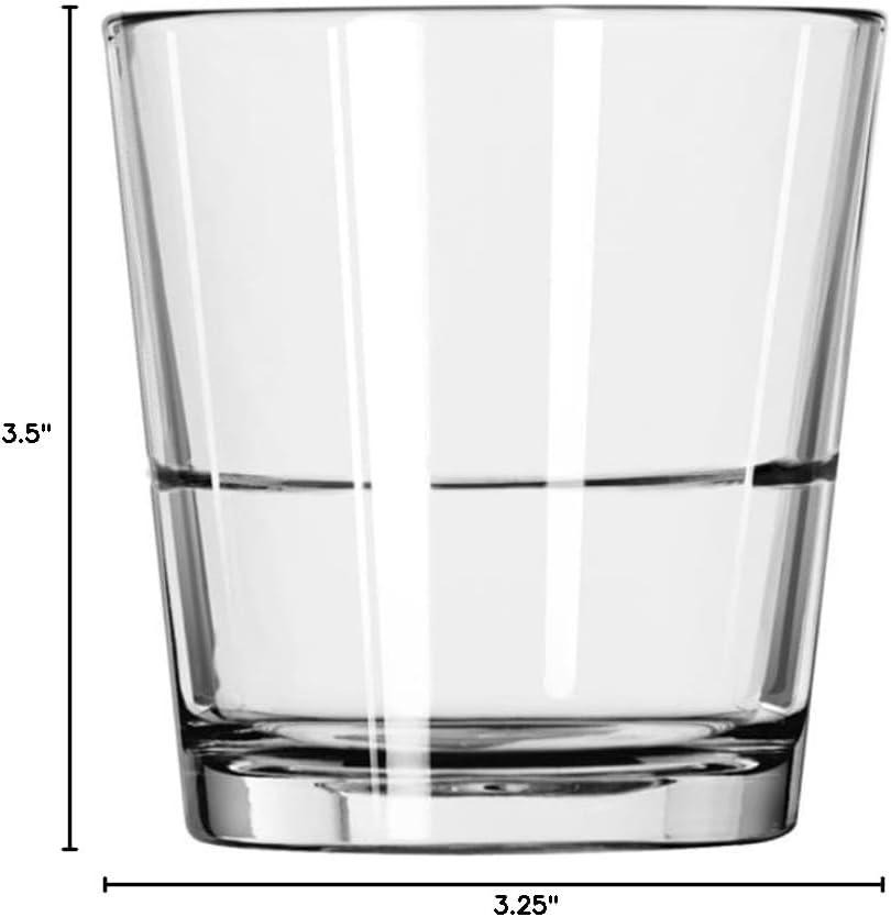 Libbey Restaurant Basics Libbey Stacking Double Old Fashioned Glasses (Set of 12)