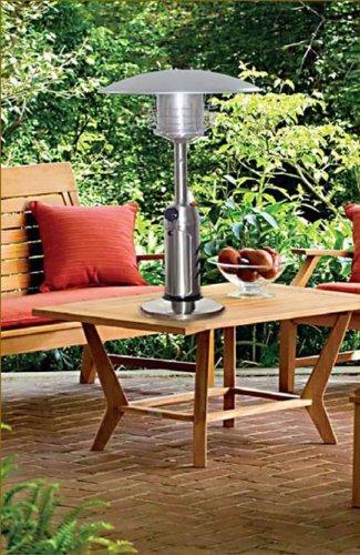 Miceli 11000 Stainless Steel Propane Tabletop Patio Heater
