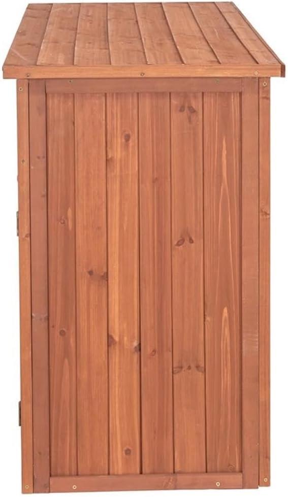 4 ft. W x 2 ft. D Solid Wood Lean-To Storage Shed