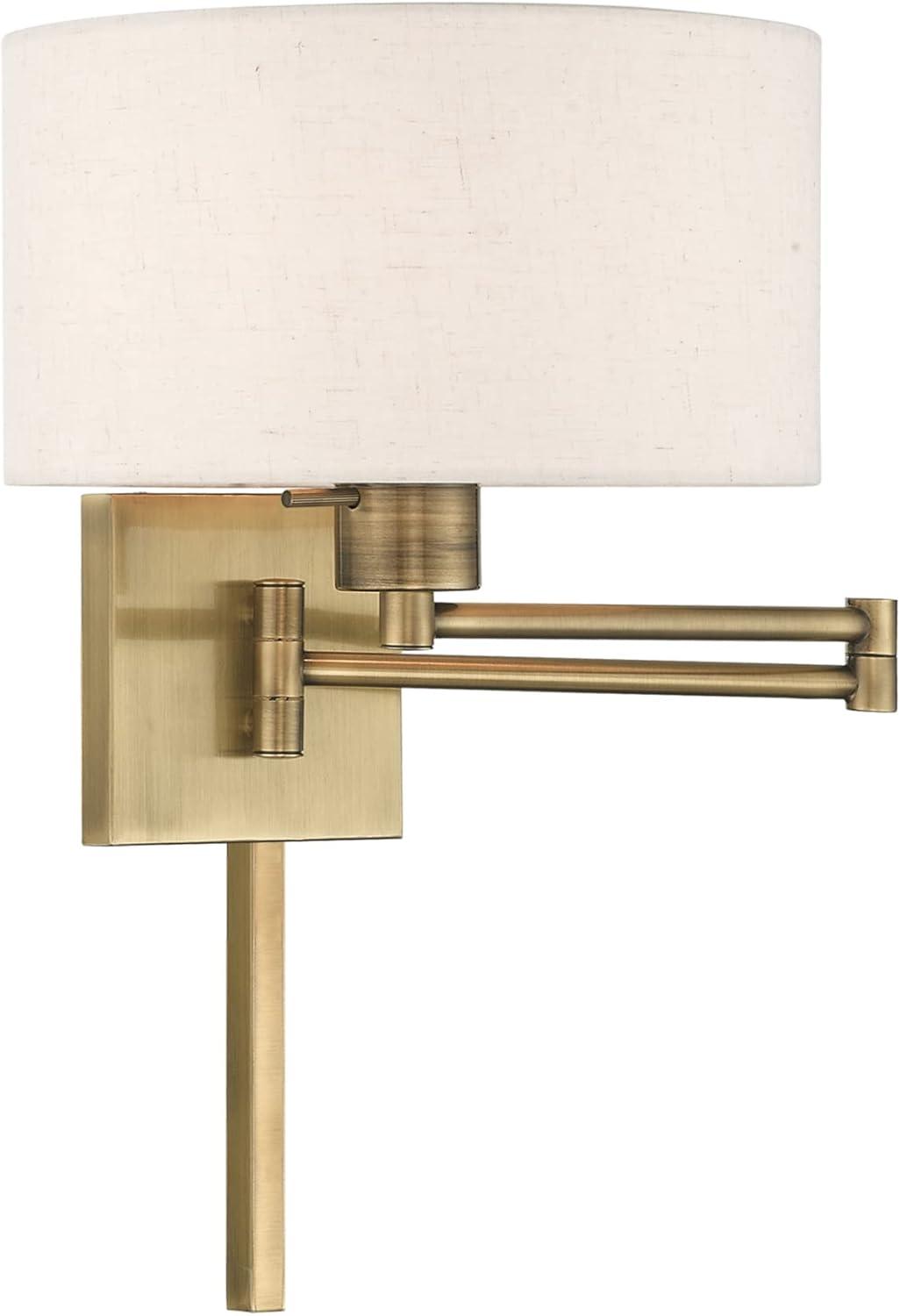 Livex Lighting 1 - Light Wall Light in  Antique Brass