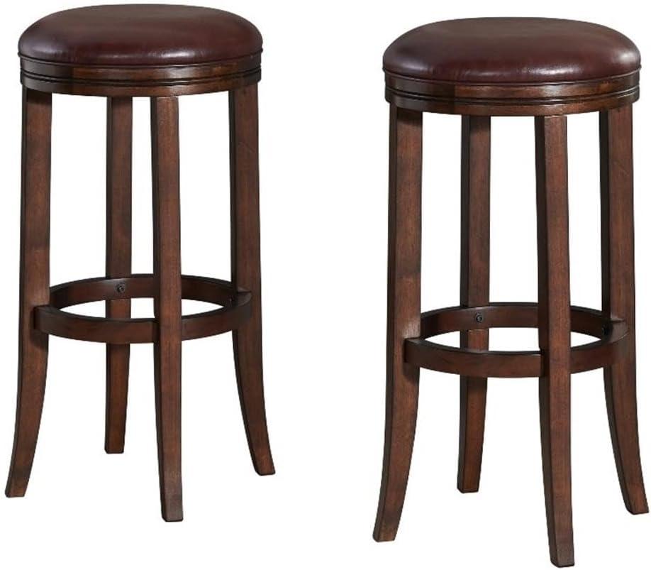 Natick Solid Rubber Wood Counter And Bar Stool