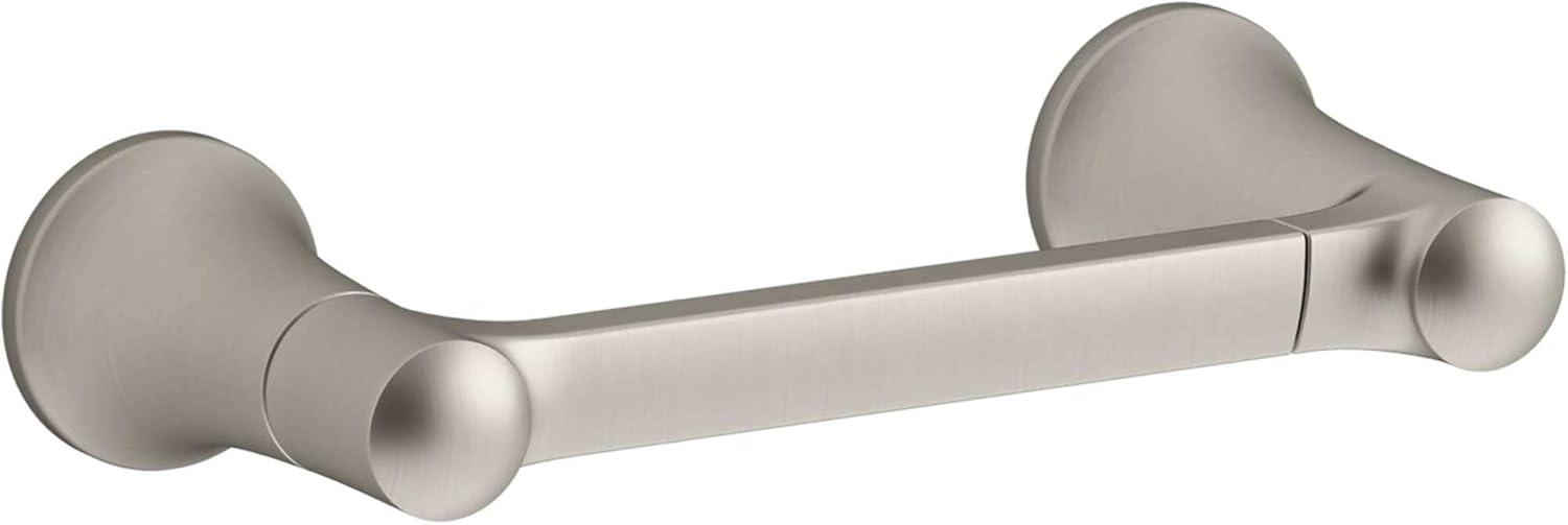 Brushed Nickel Wall Mounted Pivoting Toilet Paper Holder