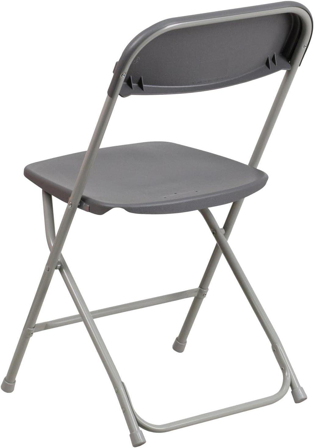 Flash Furniture Hercules Series Plastic Folding Chair - 2 Pack 650LB Weight Capacity