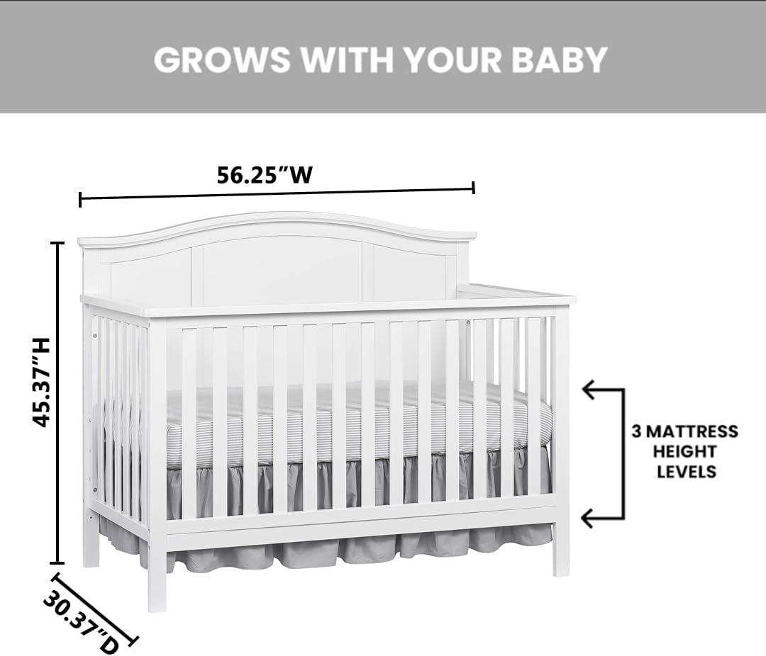Emerson 4 In 1 Convertible Crib