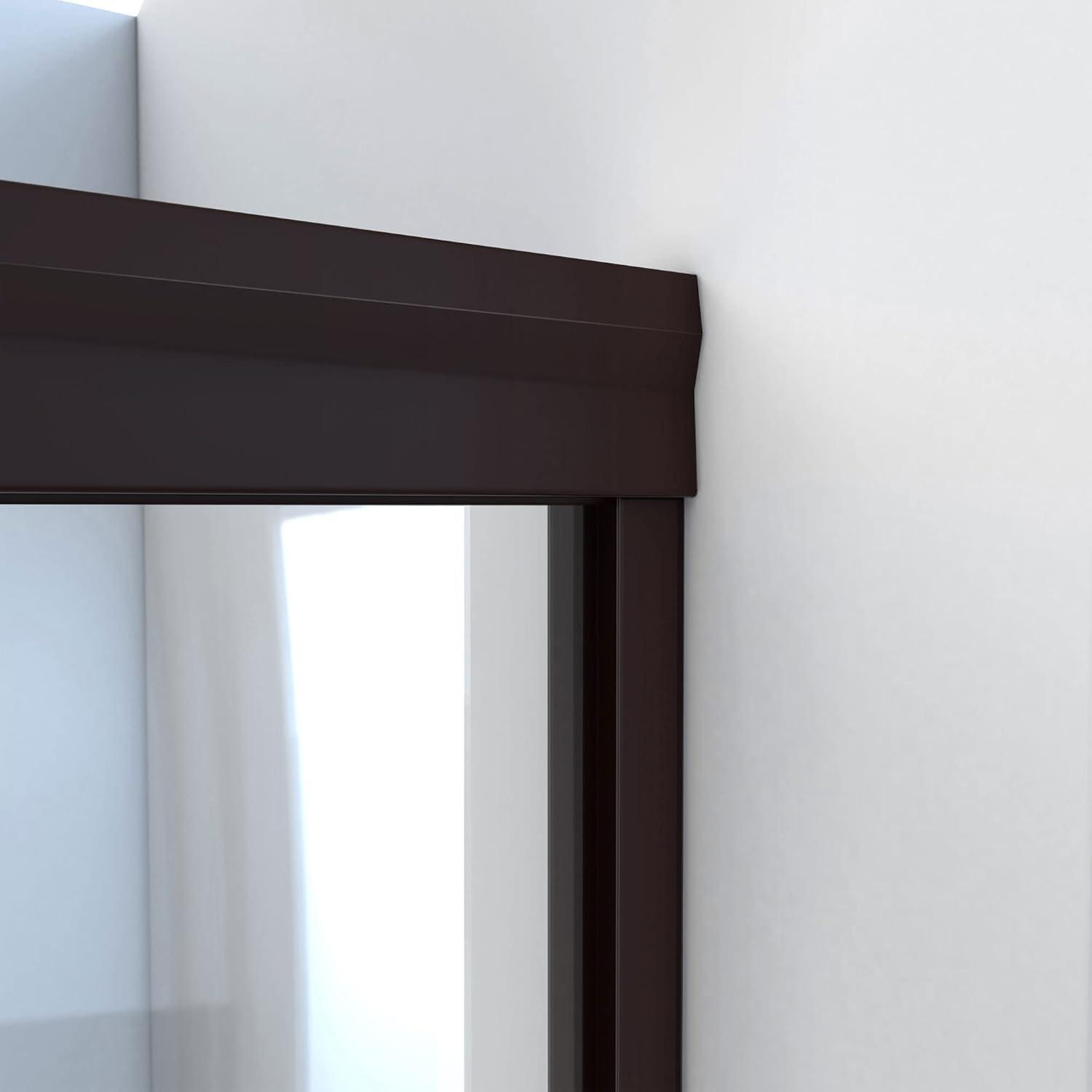 Alliance Pro Oil Rubbed Bronze Semi-Frameless Sliding Shower Door