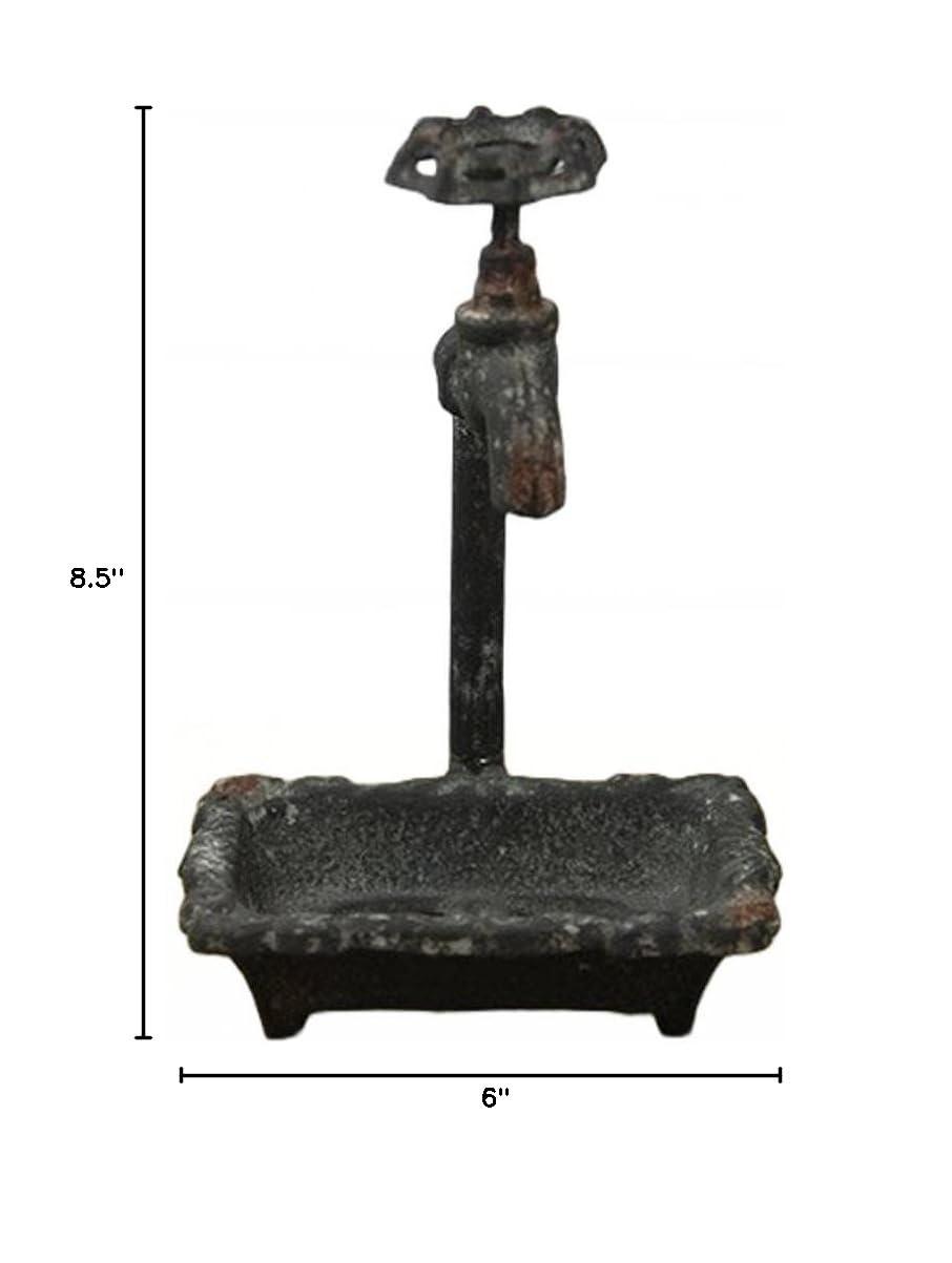 Colonial Tin Works Old Fashioned Water Faucet Bathroom or Kitchen Sink Soap Dish