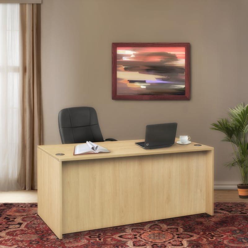 Noble Oak 60-Inch Scratch Resistant Executive Desk