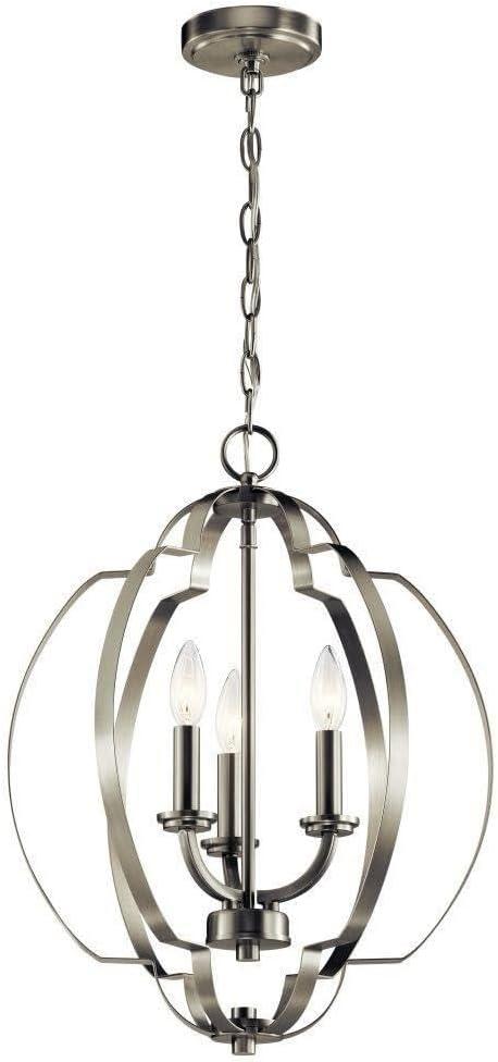 Kichler Lighting Voleta 3 - Light Pendant in  Brushed Nickel