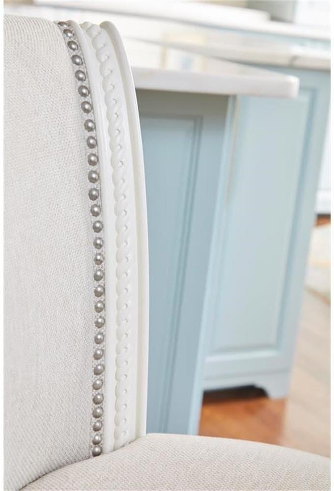 Maven Lane Maven Lane Pullman Stool with Fabric Upholstery