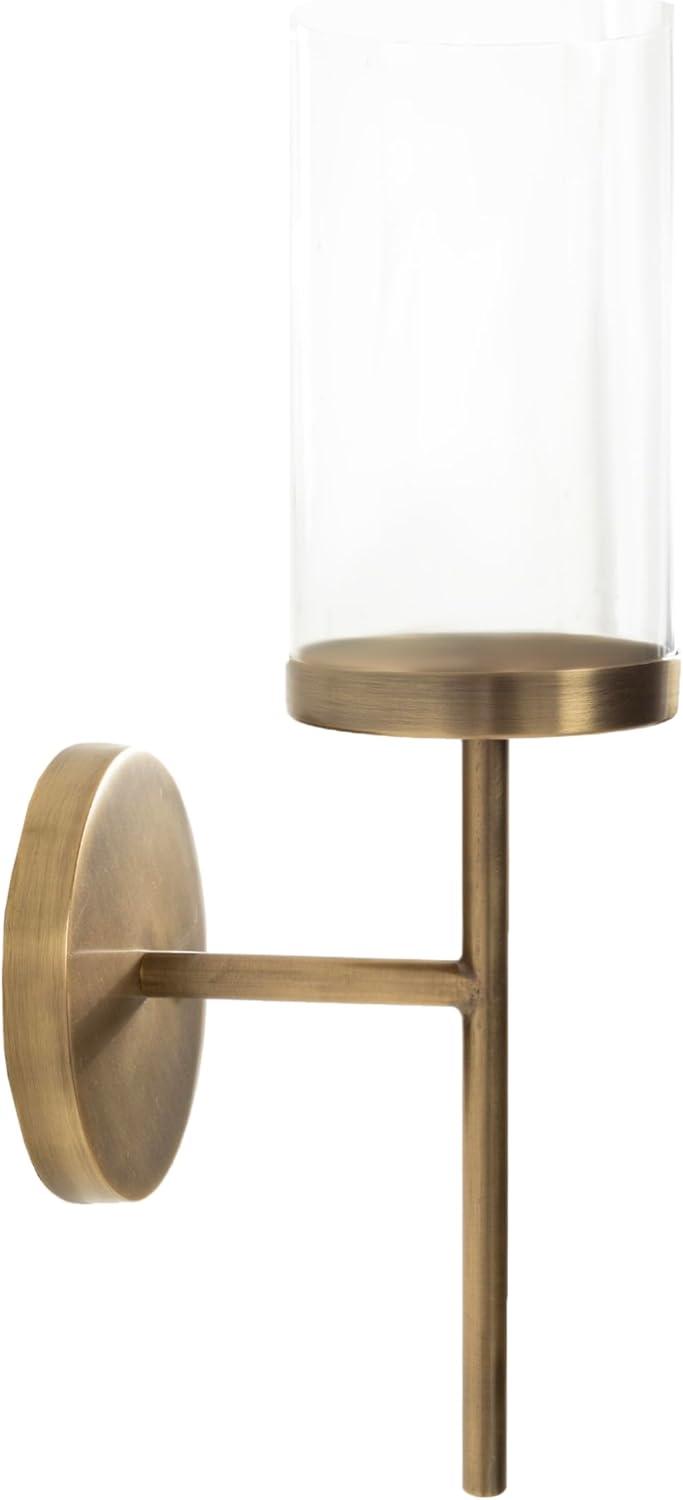 Kate and Laurel Blaise Metal Wall Sconce