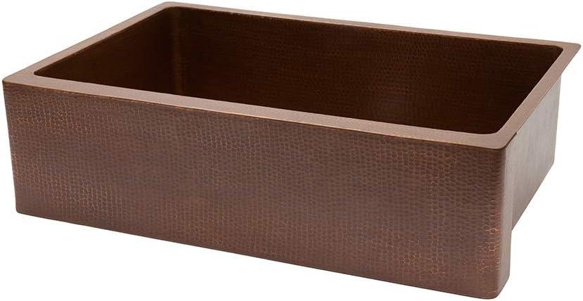 Premier Copper Products 33'' L Kitchen Sink KASB33229