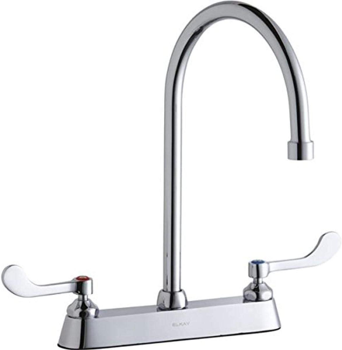 Double Handle Kitchen Faucet With Accessories