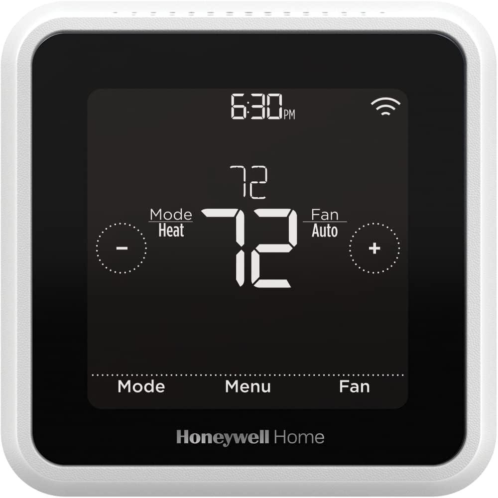 Honeywell Home T5 Black Touchscreen Wi-Fi Smart Thermostat