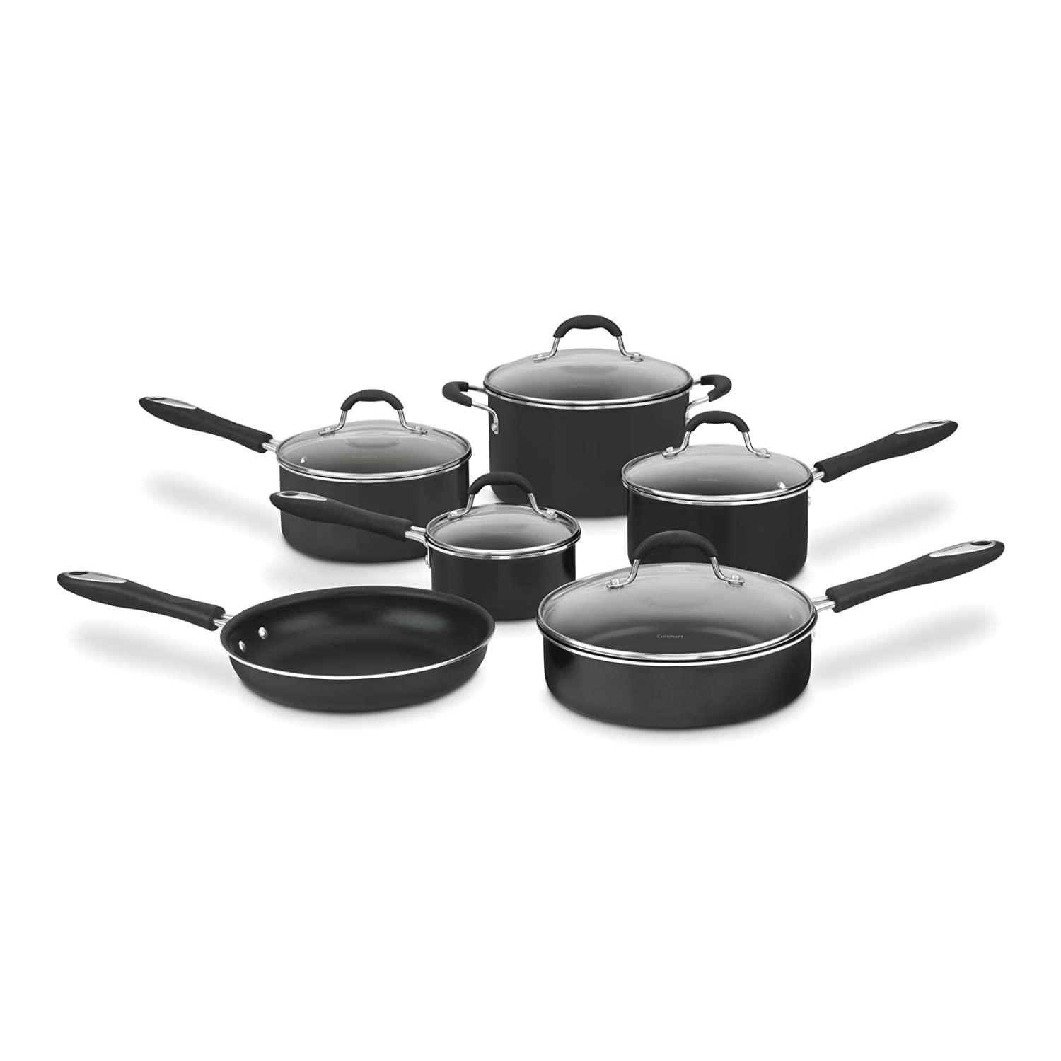 Cuisinart Advantage Non Stick 11 Pieces Aluminum Cookware Set