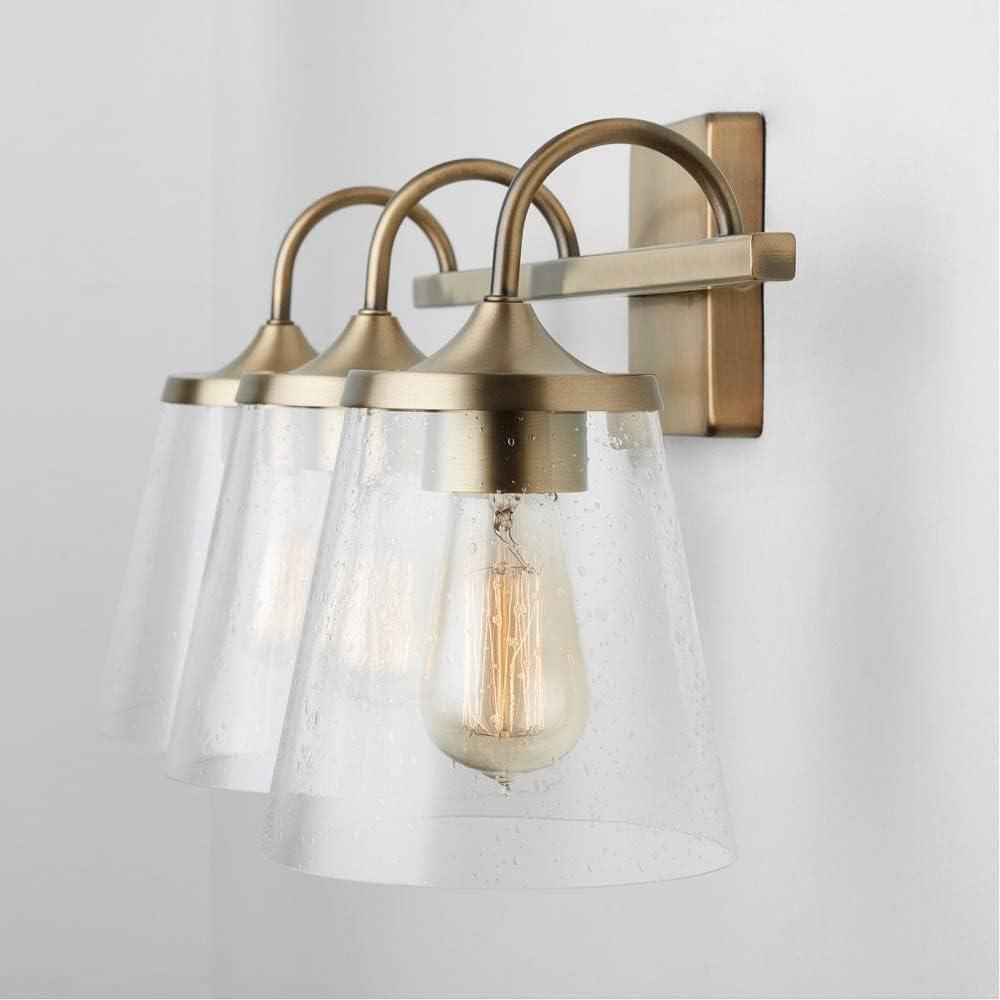 Capital Lighting - 3 Light Transitional Bath Vanity Approved for Damp Locations
