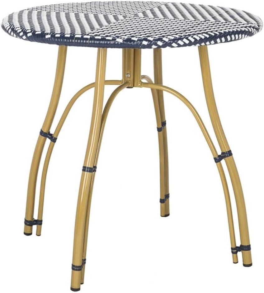 Kylie Rattan Bistro Table  - Safavieh