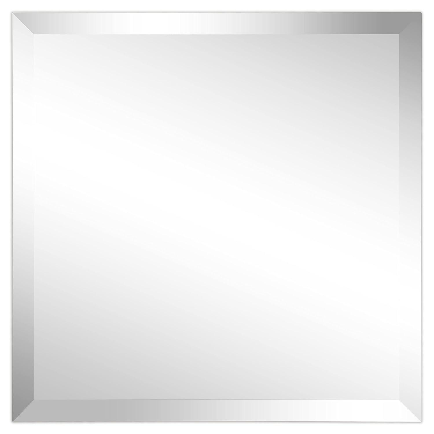 Empire Art Direct Frameless Beveled Prism Wall Mirror - Clear 24 in. x 0.39 in. x 24 in.