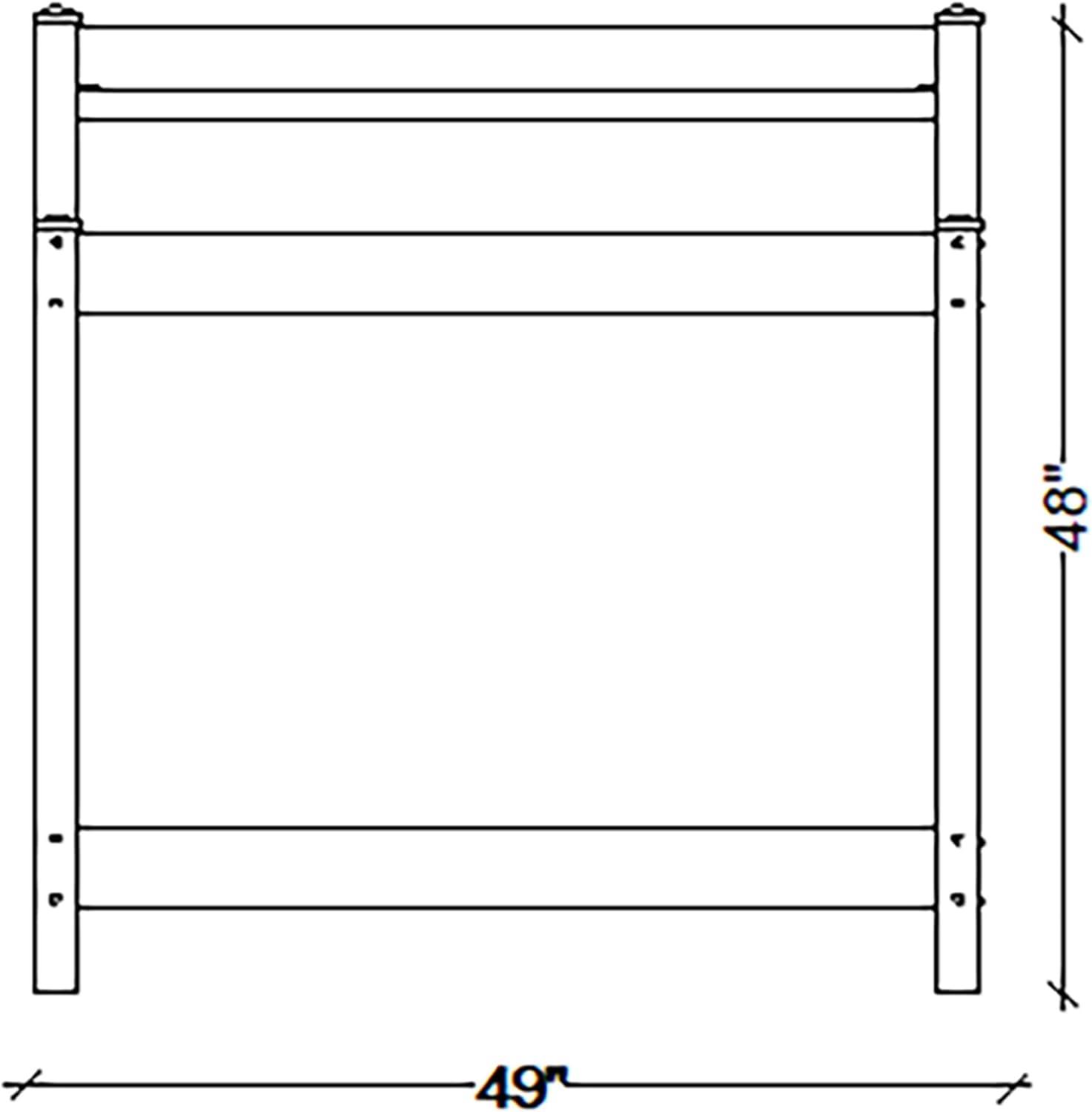 Dura-Trel Outdoor Gardening Heavy Duty PVC Vinyl Greenfield Potting Bench